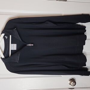 Tommy Bahama Martinique Half Zip Pull Over in Black, Men's Size XXL